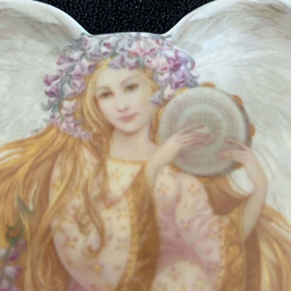 NWOT Set of 9 symphony of Angels Wall Hanging Plates. - Picture 12 of 12